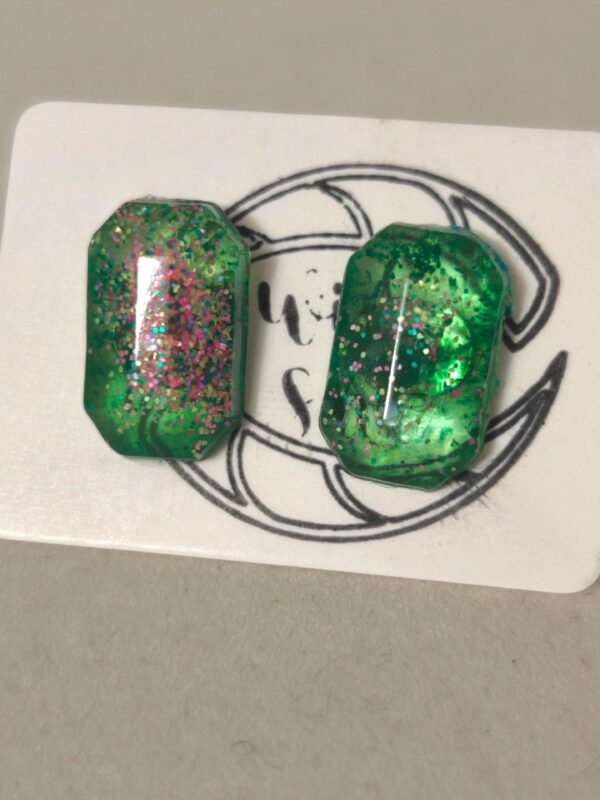 Green Magic Earrings