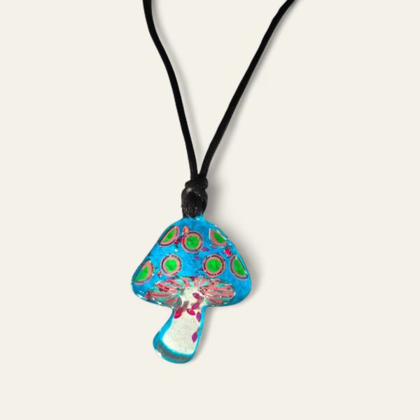 Electric Fungi Necklace