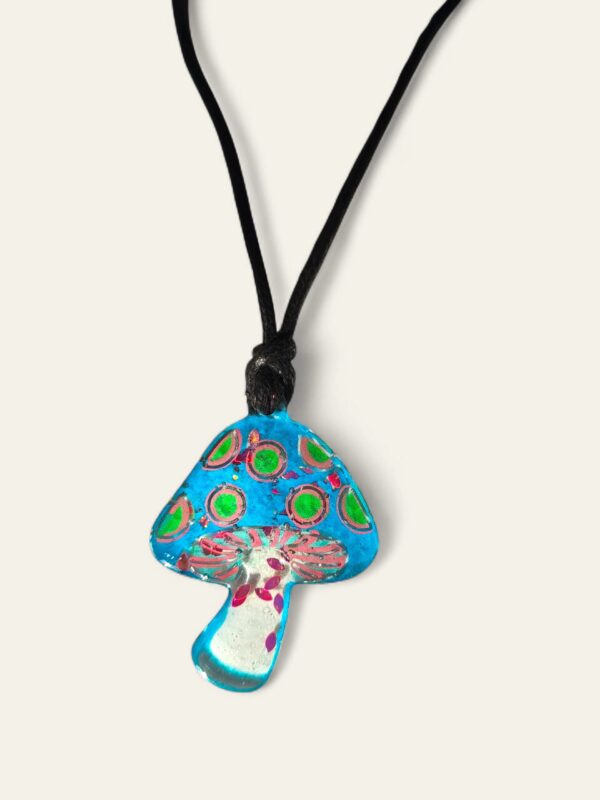 Electric Fungi Necklace