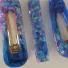 Blue Tide Sparkle Hairclips