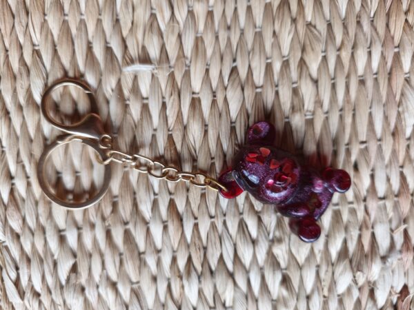 Heart Bear Keychain