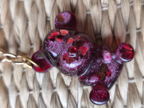 Heart Bear Keychain