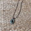 Dark matter antique necklace