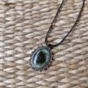 Dark matter antique necklace