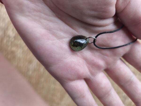 Dark matter drop necklace