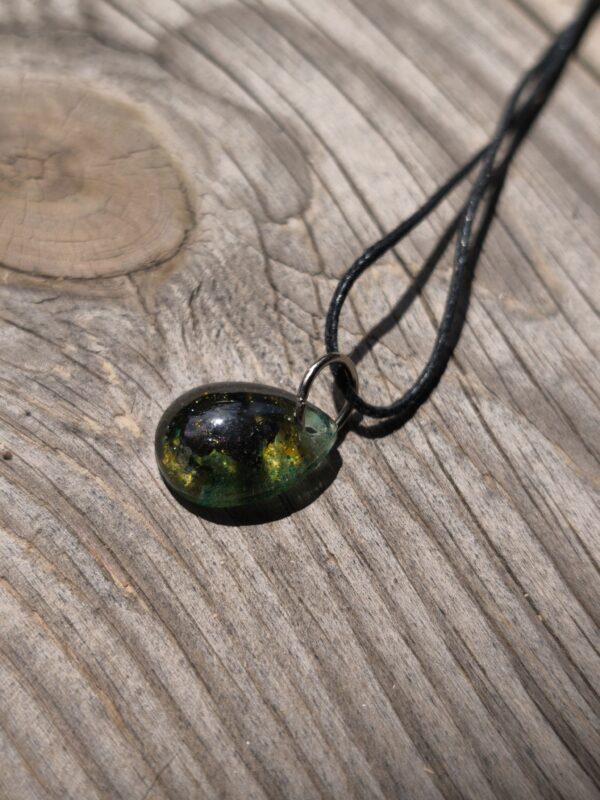 Dark matter drop necklace