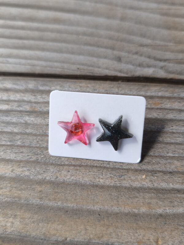 Star mini earrings