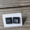 Black mini earrings