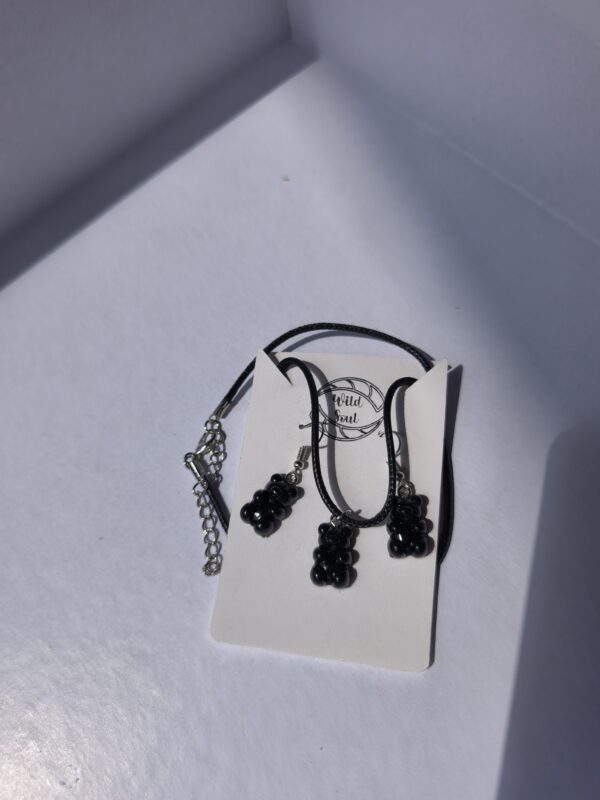 Black gummy bear set